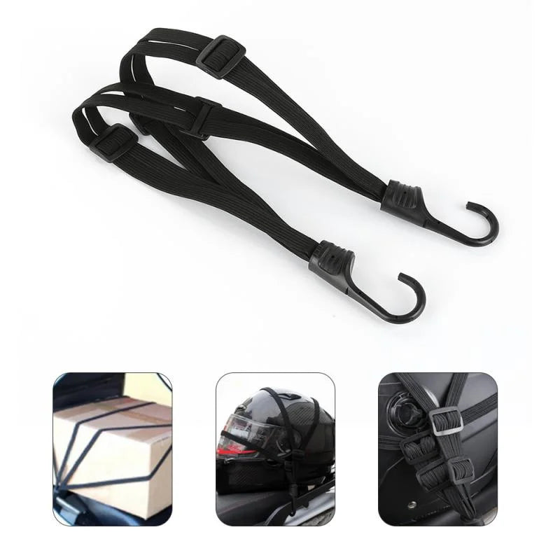 60cm Motorcycle Luggage Strap – Elastic Helmet Bungee Net Motorcycle Luggage Strap Axl