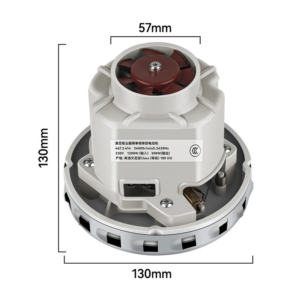 1200W Universal Vacuum Cleaner Motor 230V | High Power Replacement Vacuum Cleaner Motor Axl