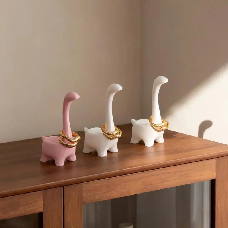 Cartoon Dinosaur Ring Holder – Cute Jewelry Display Stand Jewelry Display Stand Axl