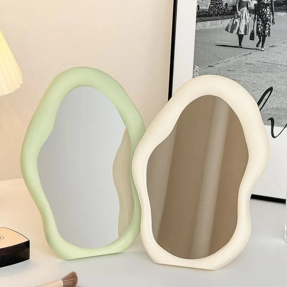 Cloud-Shaped Makeup Mirror – Decorative Standing Dresser Mirror Decorative Vanity Mirror Axl