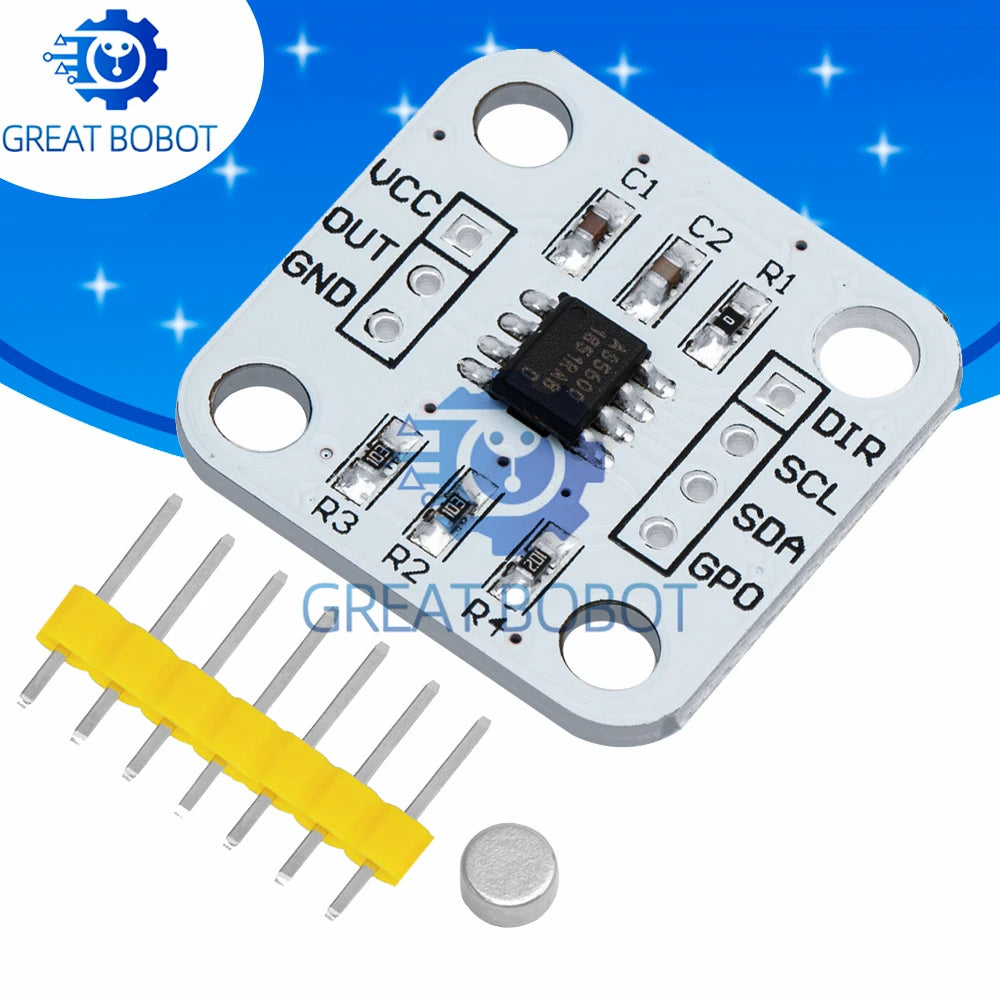AS5600 12-Bit Magnetic Encoder Angle Sensor Module for Arduino Magnetic Encoder Module Axl Default Title