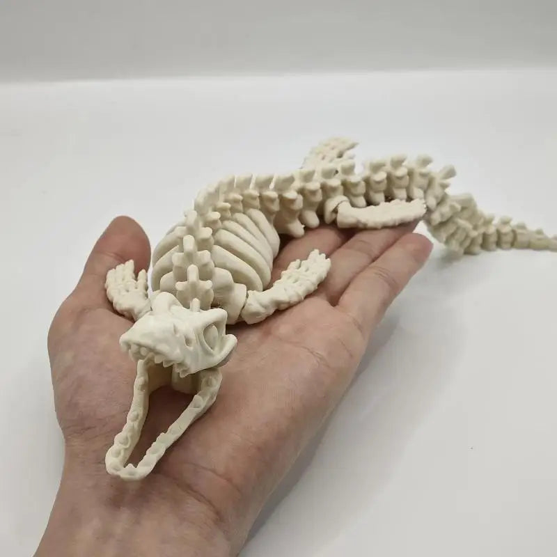 Mosasaurus Skeleton Aquarium Ornament – 20cm Fish Tank Decor Aquarium Ornament Axl