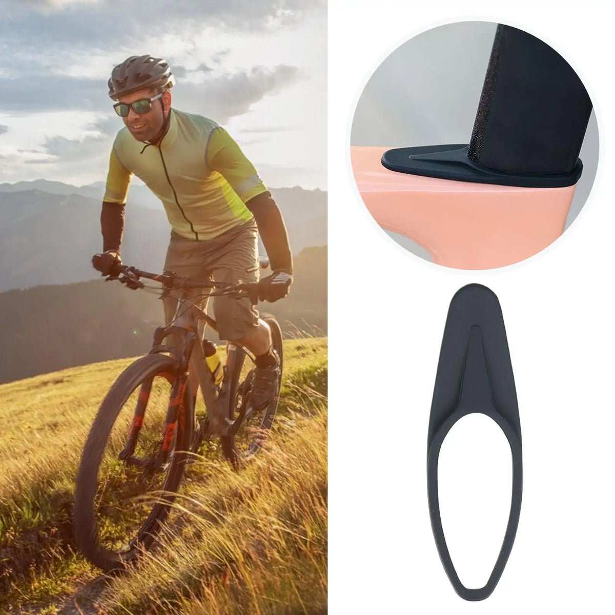 Bicycle Silicone Seatpost Waterproof Sealing Ring & Dust Cover Seatpost Sealing Ring Axl