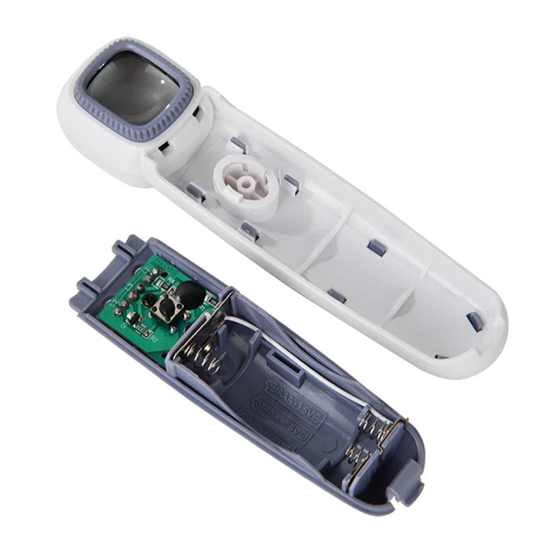 Handheld Magnifier 2 LED & UV Light – Jewelry & Currency Loupe Illuminated Magnifier Axl