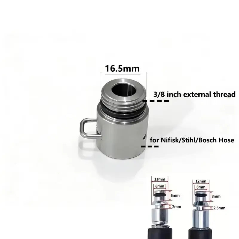 Pressure Washer Nozzle Adapter K Series 1/4 & 3/8 Inch Pressure Washer Adapter Axl A5