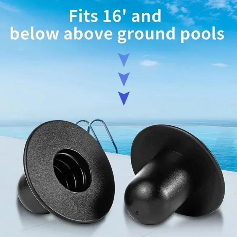 4PC Pool Wall Plug Replacement Kit – Fits Intex & Bestway Pool Plug Kit Axl