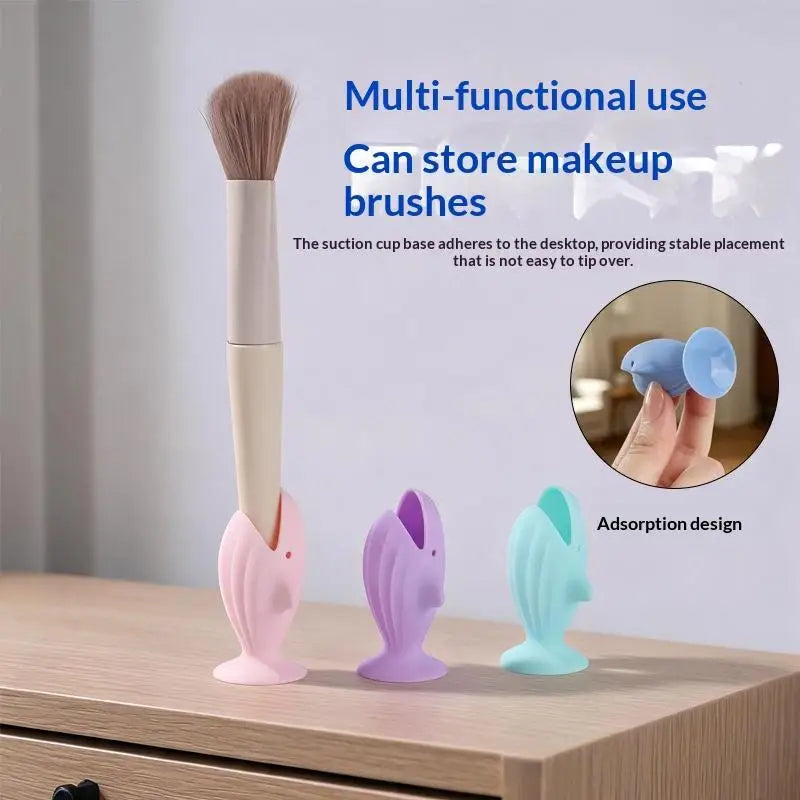 Whale Silicone Toothbrush Holder – BPA-Free, Anti-Slip Kids Toothbrush Holder Axl
