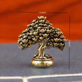 Brass Fortune Money Tree Figurine – Feng Shui Desktop Decor Brass Figurine Sculpture Axl 1Pc