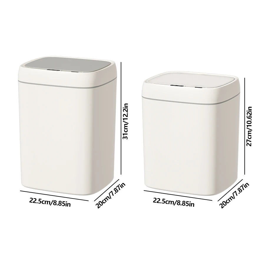 ONEKA Touchless Trash Can – Motion Sensor Auto Lid Bin Touchless Trash Can Axl