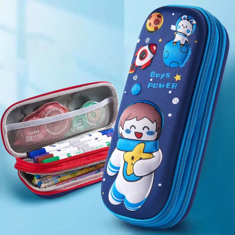 3D EVA Pencil Case – Large Capacity Waterproof Pen Organizer Pencil Case Axl 02