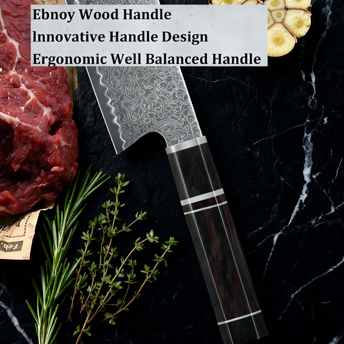 67-Layer Damascus Steel Kiritsuke Chef Knife Set – 1/2/3 Pcs Damascus Chef Knife Axl