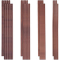 32 Pcs Walnut Dowel Rods 4 Sizes – Unfinished Wood Craft Sticks Wood Dowel Rods Axl AECH04-18866