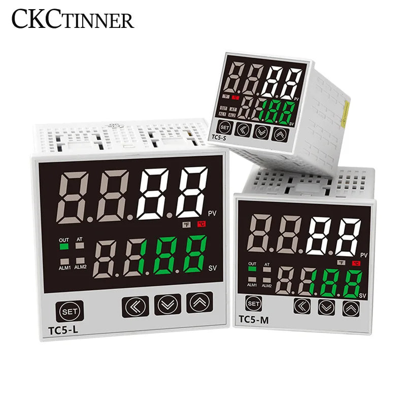 PID Temperature Controller K-Type Timer Relay Buzzer AC100–220V PID Temperature Controller Axl
