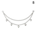 Multi-Layer Metal Chain Bag Strap – Butterfly Heart Star Pendant Bag Chain Strap Axl B