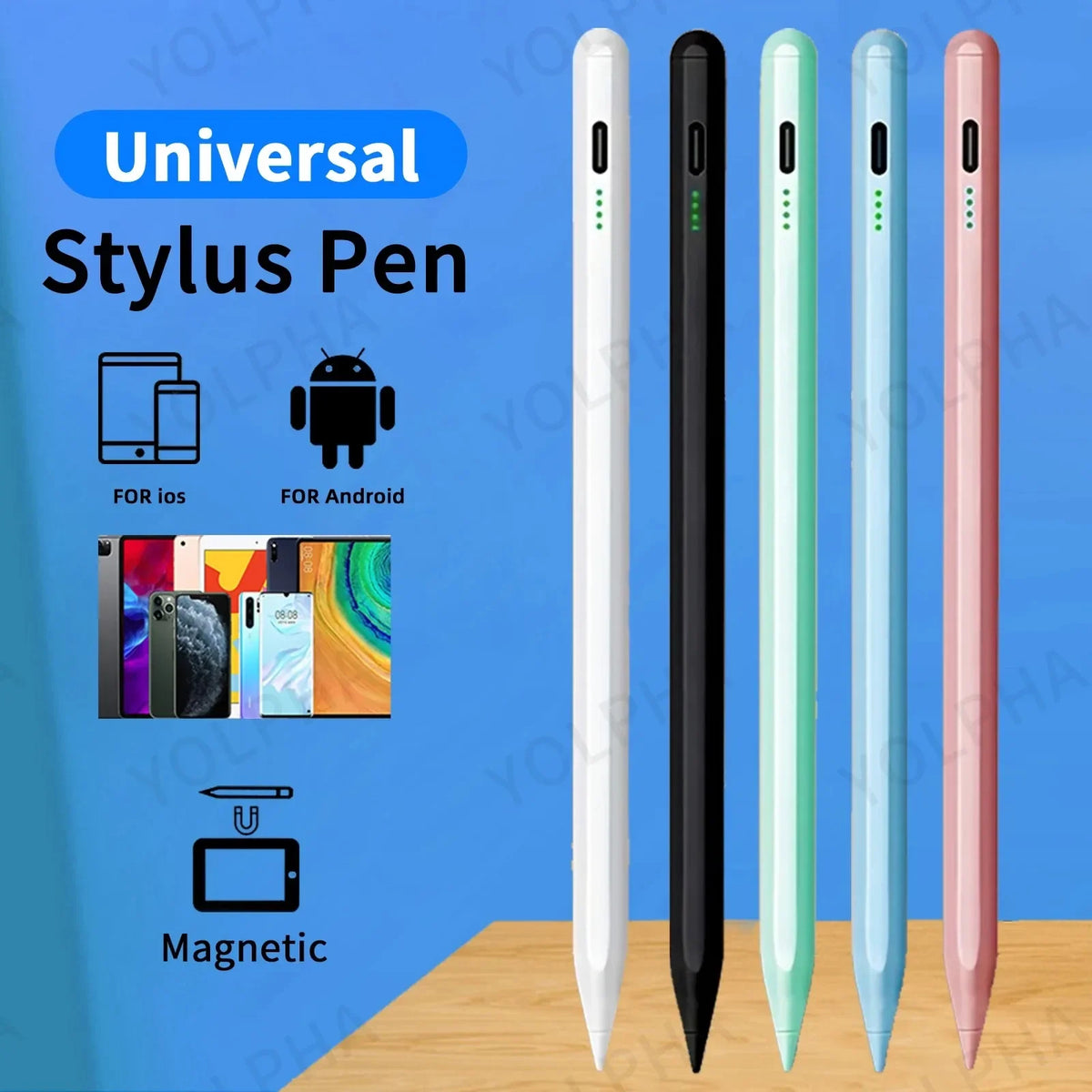 Universal Active Stylus Pen | 6ms Touch Screen Drawing Pen Active Stylus Pen Axl