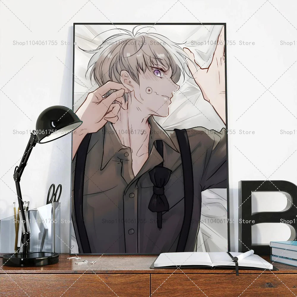 Jujutsu Kaisen Inumaki Toge Anime Wall Poster | Waterproof Sticker Anime Wall Poster Axl z1 21x30cm No Frame