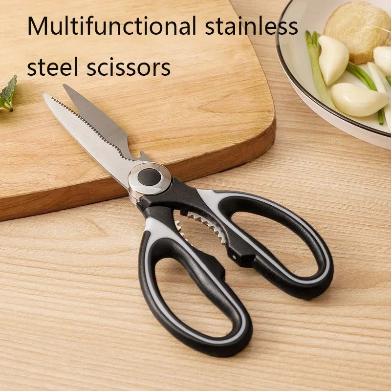 SHENJIU Kitchen Scissors – Stainless Steel Heavy Duty Shears Kitchen Scissors Axl