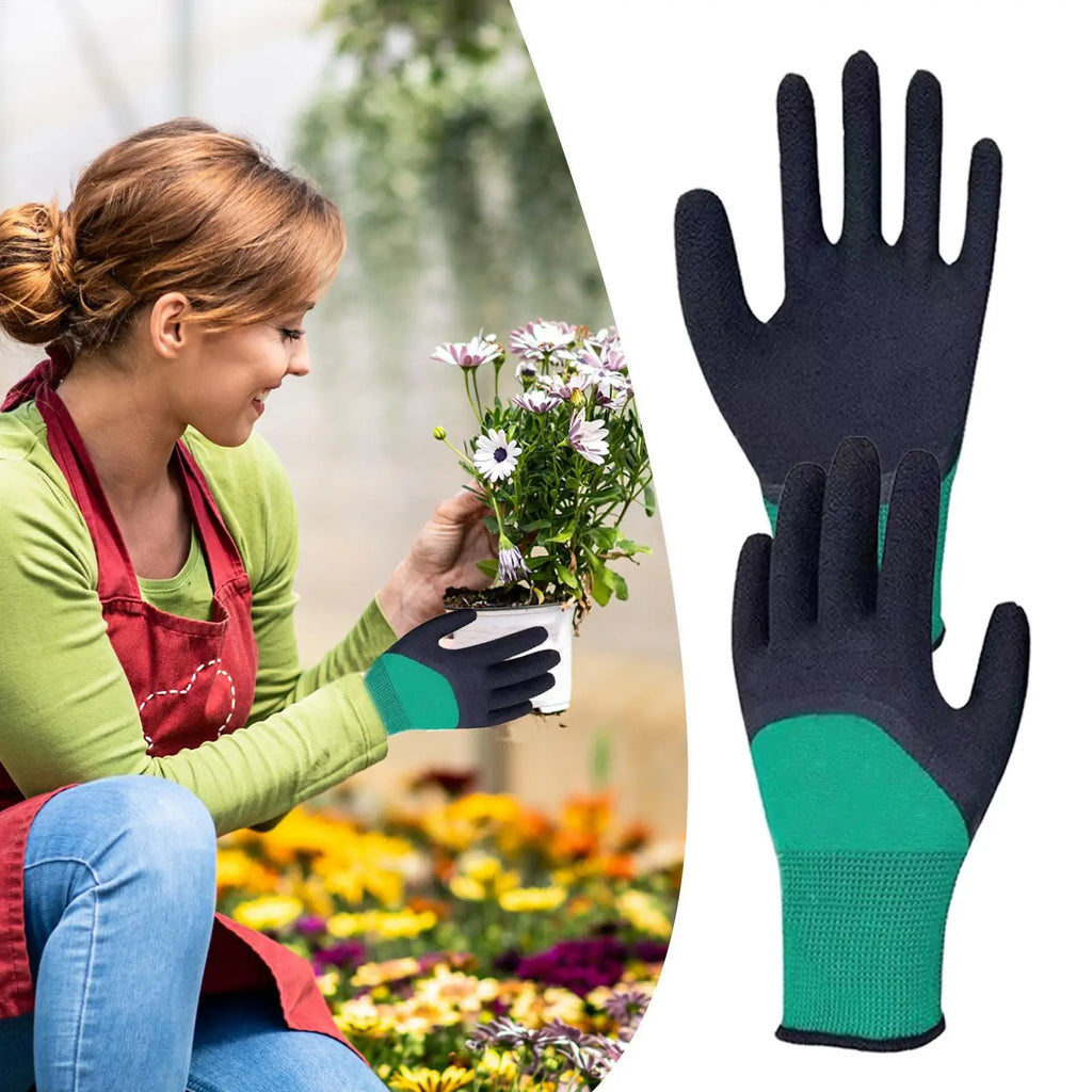 Thorn-Proof Gardening Gloves – Breathable Rubber, Puncture Resistant Gardening Gloves Axl