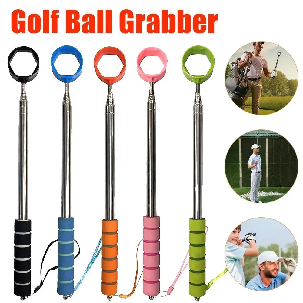Extendable Telescopic Golf Ball Retriever | Non-Slip Handle Golf Ball Retriever Axl