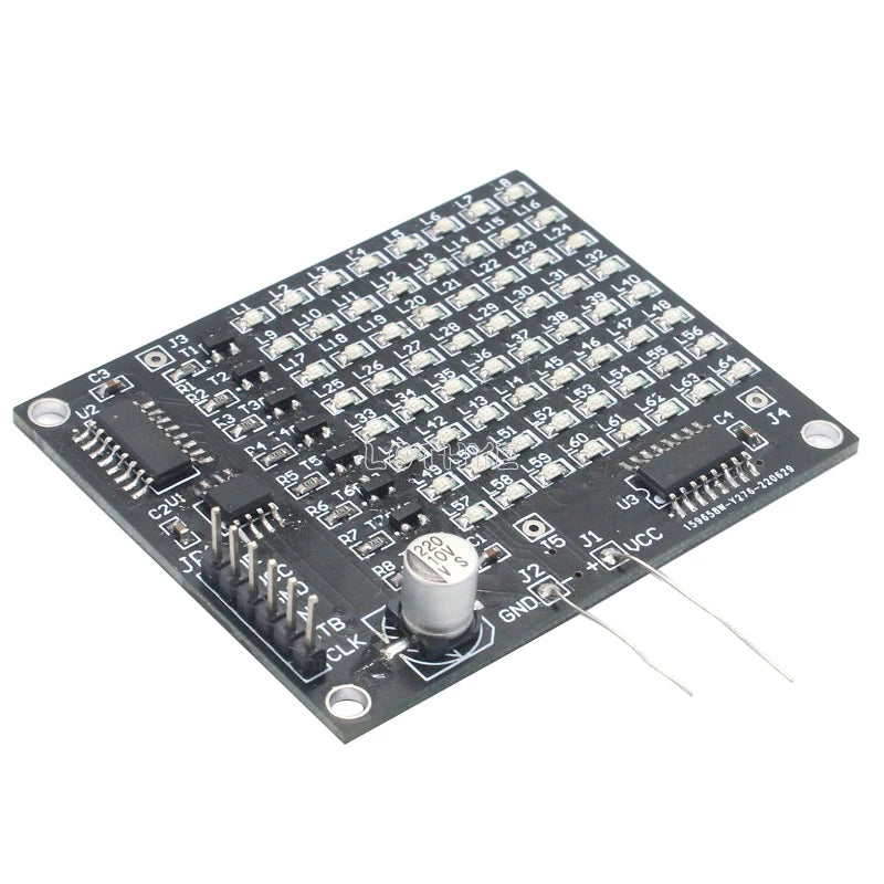 64 LED SMD Dot Matrix Soldering Kit – DIY Electronics Project DIY Soldering Kit Axl
