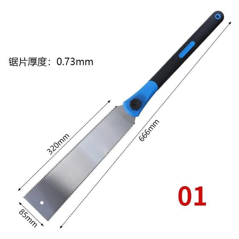 32cm Japanese Ryoba Double Edge Pull Saw – Flush Cut Hand Saw Hand Saw Axl