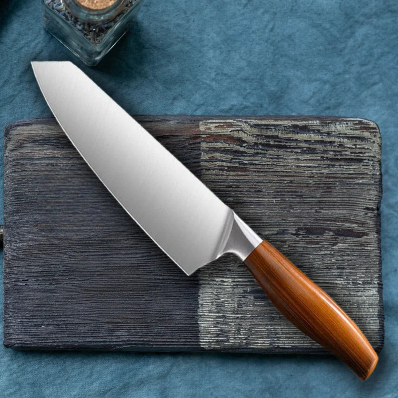 Japanese Kitchen Knife Set – Chef, Cleaver & Slicer + Sheath Kitchen Knife Set Axl