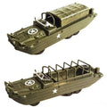 4D Military Amphibious Vehicle Model Kit – 1/72 Scale Toy Military Model Kit Axl 1 pc