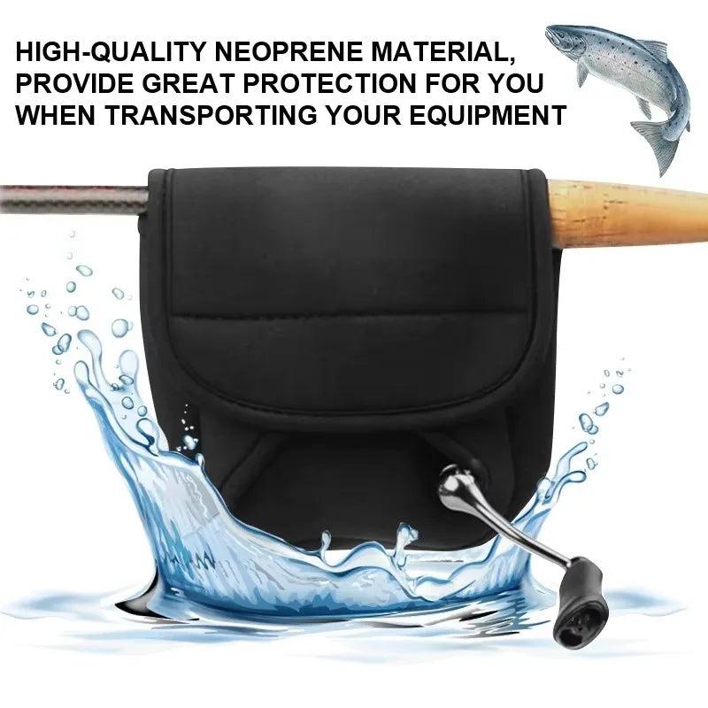 Waterproof Fishing Reel Cover Bag S/M/L – Spinning Reel Fishing Reel Bag Axl