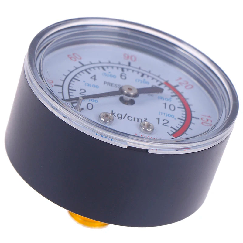 Air Compressor Pressure Gauge 0–180 PSI 12 Bar | 1/4 BSP Pressure Gauge Axl