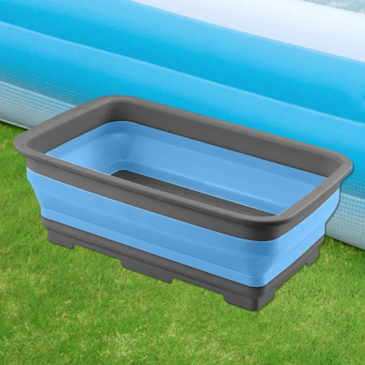 Foldable Foot Wash Basin – Portable Pool & Outdoor Foot Tub Foldable Foot Basin Axl