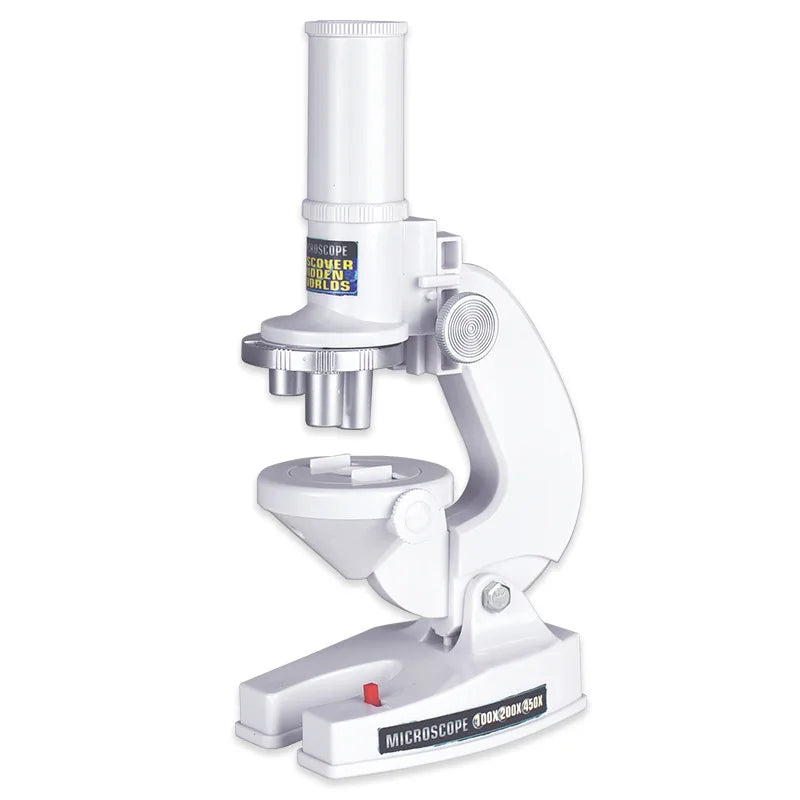 Kids HD Portable Microscope – 500X Biology Kit for Students Kids Science Microscope Axl