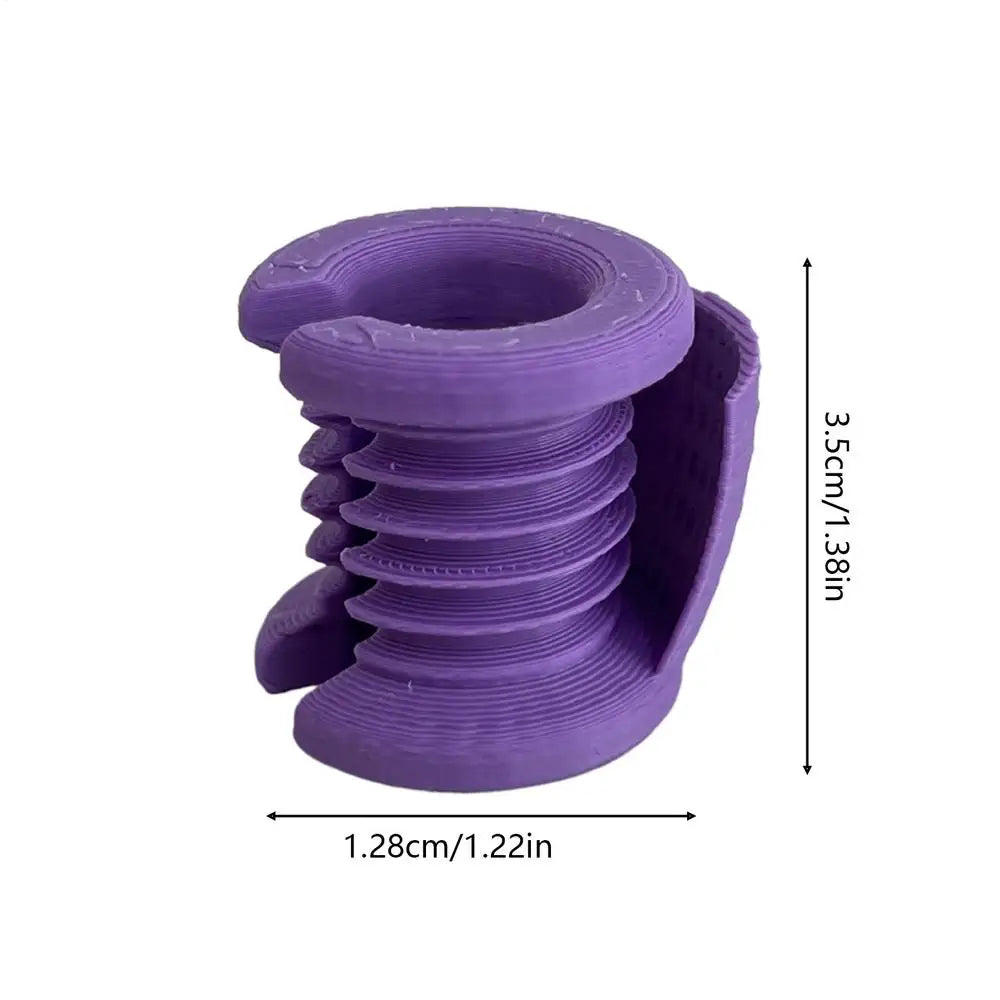 Crochet Yarn Guide Tension Ring | Finger Protector for Knitting Crochet Tension Ring Axl Purple