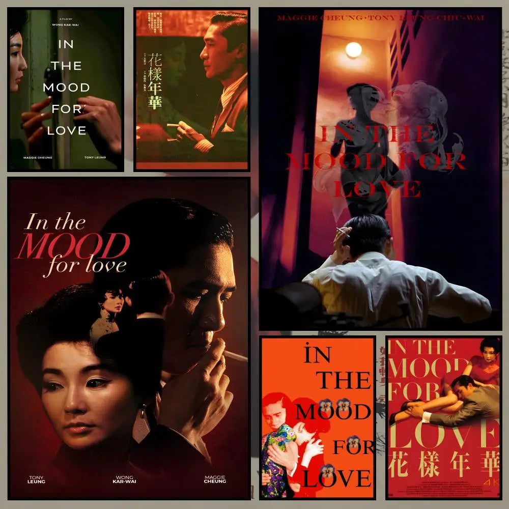 In the Mood for Love Movie Poster – Waterproof PVC Wall Art Wall Art Poster Axl