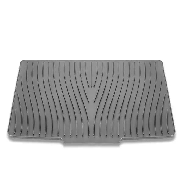 Silicone Dish Drying Mat – Anti-Slip & Heat-Resistant Drain Pad Silicone Drain Mat Axl Gray 40 x 33 cm
