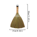 Miscanthus Desktop Dust Brush & Dustpan Set – Tabletop Broom Desktop Dust Brush Axl onesize