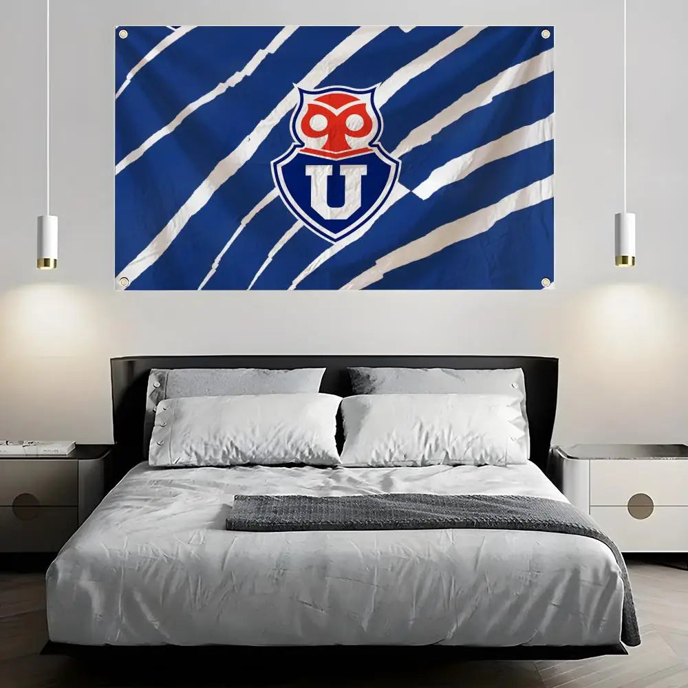Chile University Football Club Flag – Indoor & Outdoor Banner Sports Fan Flag Axl
