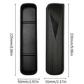 Portable Waterproof Utensil Case – Travel Flatware Organizer Utensil Storage Case Axl Black