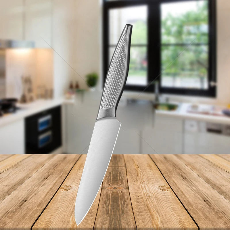 Professional Stainless Steel Chef Knife & Fruit Peeler Set Kitchen Knife Set Axl fruit knife
