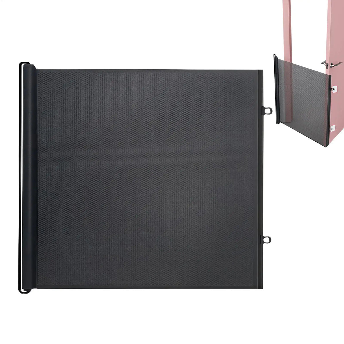 Retractable Mesh Pet Gate – No-Drill Door & Stair Barrier Retractable Pet Gate Axl