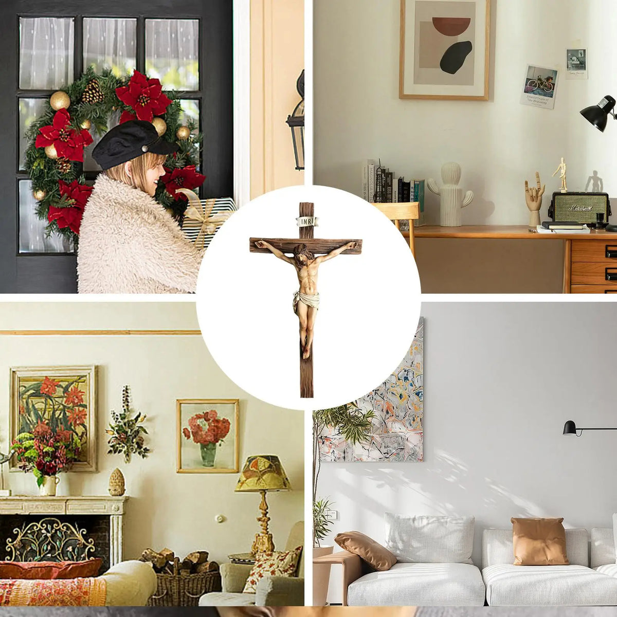 9.65" Resin Jesus Statue – Religious Home & Church Decor Religious Figurine Axl Default Title