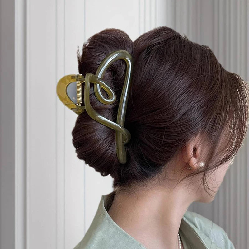 Heart Hair Claw Clip – Trendy Luxury Hair Accessory for Women Hair Claw Clip Axl