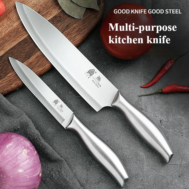2-Piece Ultra-Sharp Stainless Steel Kitchen Knife Set | PLYS Kitchen Knife Set Axl