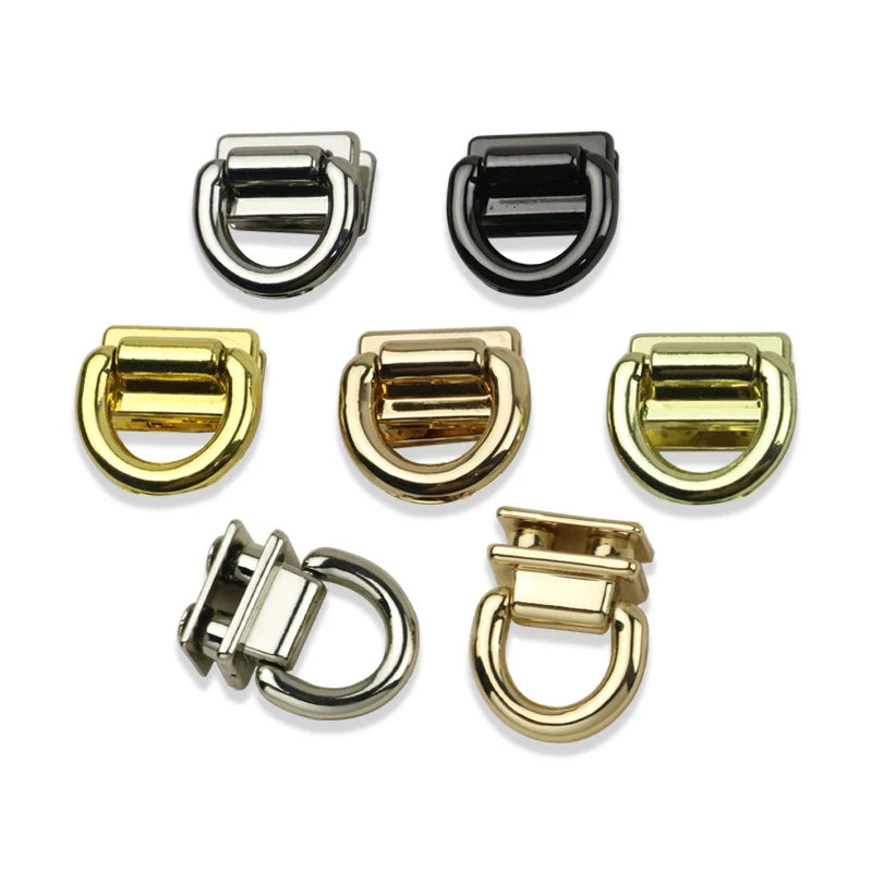D-Ring Connector Bag Clip Buckle – DIY Handbag Hardware Bag Hardware Buckle Axl