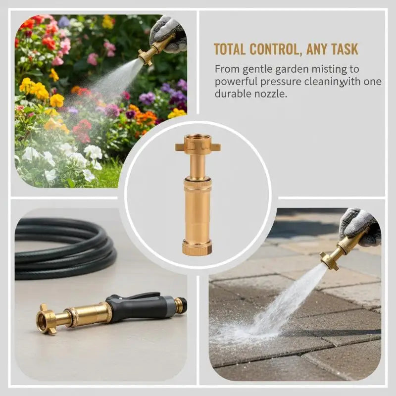 G1/4 Copper Atomizing Spray Nozzle – Telescopic CNC Cooling Atomizing Spray Nozzle Axl