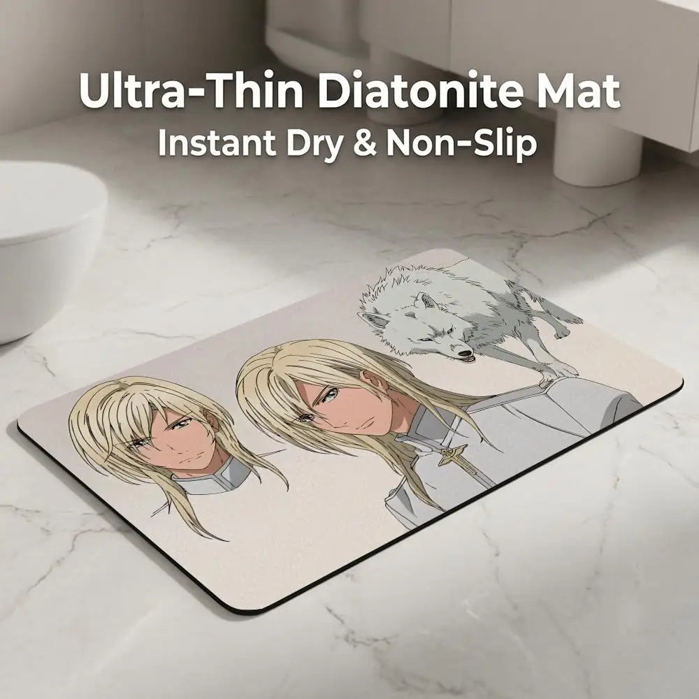 Diatomite Bath Mat – Quick Dry, Absorbent & Non-Slip Diatomite Bath Mat Axl