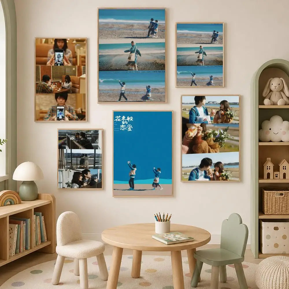 Beautiful Bouquet Self-Stick Wall Art Poster – Waterproof HD Wall Art Poster Axl