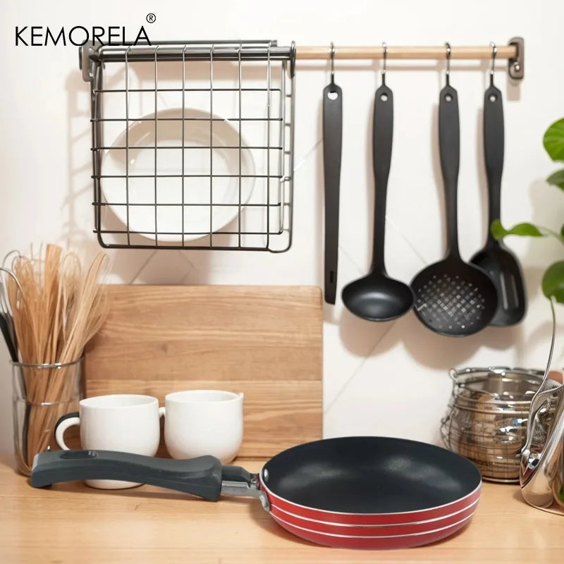KEMORELA 14cm Mini Non-Stick Stainless Steel Frying Pan Mini Frying Pan Axl