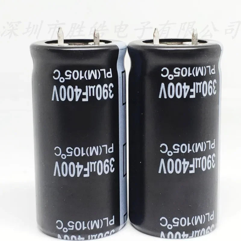 NioCen 400V 390uF Electrolytic Capacitors – 2 or 10 Pack Electrolytic Capacitor Axl