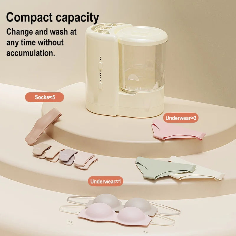 USB 2-in-1 Electric Makeup Brush Cleaner & Mini Washing Machine Makeup Brush Cleaner Axl