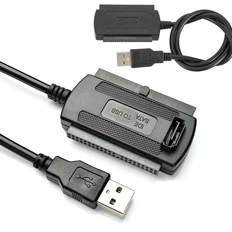 USB 2.0 to IDE Adapter Cable – 2.5" & 3.5" Hard Drive IDE Adapter Cable Axl